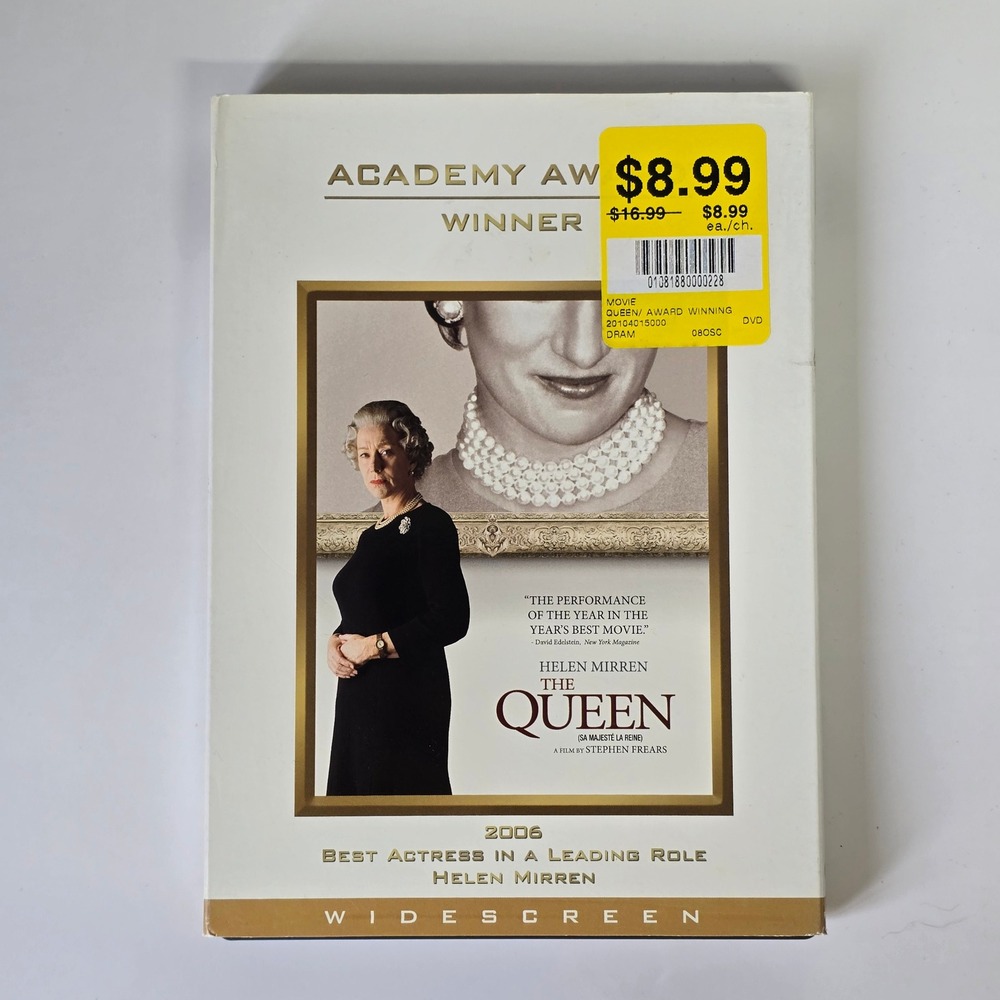 The Queen DVD 2006 Drama Helen Mirren